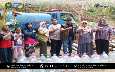 Penyaluran Air Bersih untuk warga Plampang II